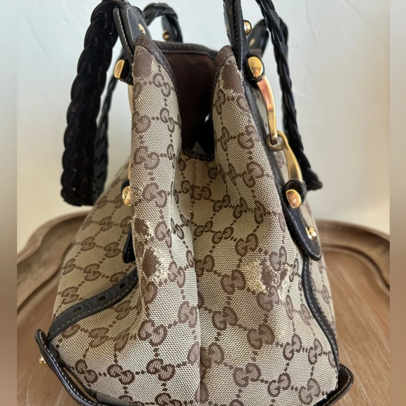 Authentic Gucci Pelham Shoulder Bag GG Canvas with COA - Picture 5 of 11